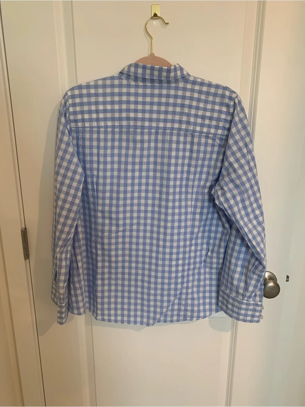 J. Crew lightweight gingham